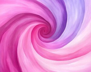 Poster - A colorful swirling spiral pattern with shades of pink and purple