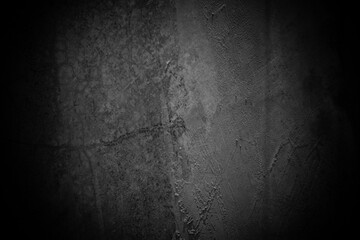 Aufkleber - Old wall texture smeared engine oil cement dark black gray  background abstract grey color design are light with white gradient background.