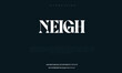 © Ehtsham - Modern abstract digital tech font. Logo creative font, type, technology, movie, digital, music, movie. Font and illustration in vector format.