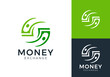 © nubikor - money dollar logo. payment, money exchange, business symbol vector design concept