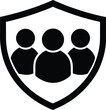 © Gowtam - user group shield vector icon.eps