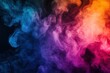 © NUR - Abstract colorful smoke background texture