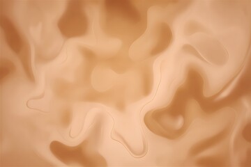 Poster - Abstract flowing caramel color wave backdrop