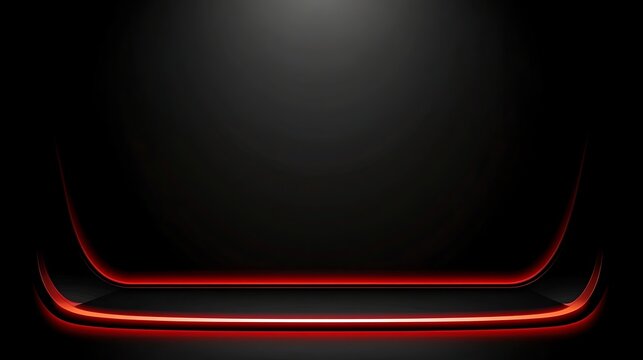 Red-lit black background
