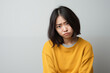 © EricMiguel - Asian Young Woman Expressing Sadness and Loneliness, Unhappy Female Portrait