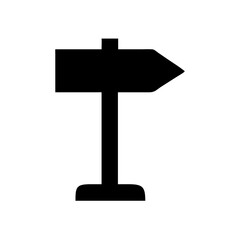 Poster - Find your way with this right direction sign vector illustration for navigation needs and design