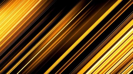 Poster - Abstract golden parallel lines create a dynamic modern background graphic for design projects or digital display elements.