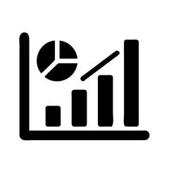 Poster - Illustration of business chart data analysis graph report diagram infographic statistics and pie chart