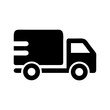 © PURE VECTOR WORK - Delivery truck icon vector illustration for logistics shipping and transportation service 90