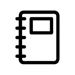 Poster - Notebook notepad diary journal planner agenda organizer book binder stationery memo writing note taking