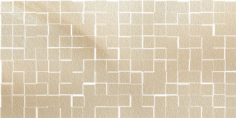 Abstract beige textured square tile pattern