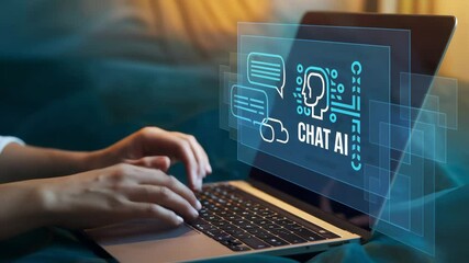 Poster - Explore the capabilities of a Chat Bot powered by Artificial Intelligence technology for seamless human interaction and efficient problem-solving in various applications.