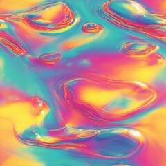 Fototapete - seamless texture dynamic patterns showcase a distortion glass in vibrant hues. this design creates an eye-catching backdrop perfect for various creative projects.