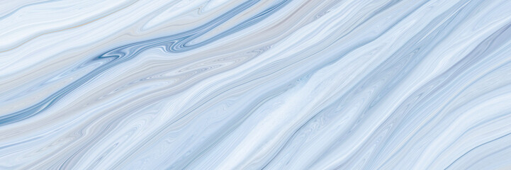 Leinwandbilder - Marble rock texture blue ink pattern liquid swirl paint white dark that is Illustration panorama background for do ceramic counter tile silver gray that is abstract waves skin wall luxurious art ideas
