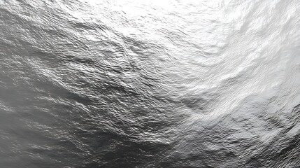 Poster - Silver foil texture background