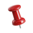 © Creative-Touch - Red push pin isolated on white background
