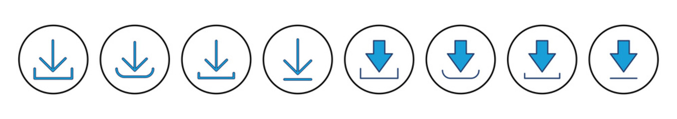 Aufkleber - Download icon vector. Download vector icon