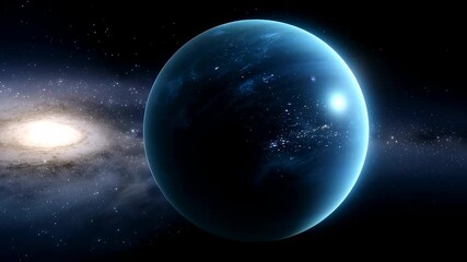 Wall Mural - planet neptune, solar system in space
