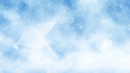 Poster - Abstract design featuring a stylized lightning bolt against a softly focused backdrop.