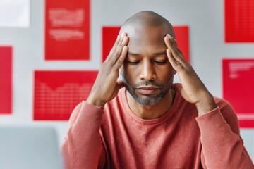 Poster - Psychological Finance Burnout Millennial Professional Navigating High-Stress Market Volatility with Mental Health Resilience in Modern Coworking Ecosystem