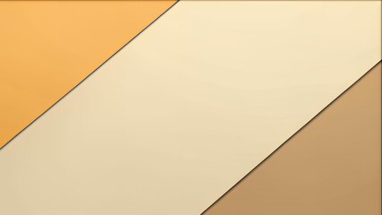 Poster - A modern abstract background featuring a harmonious blend of ochre and beige tones creating depth.
