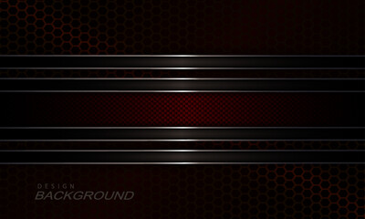 Wall Mural - Geometric background with grid and rectangular frame with border.