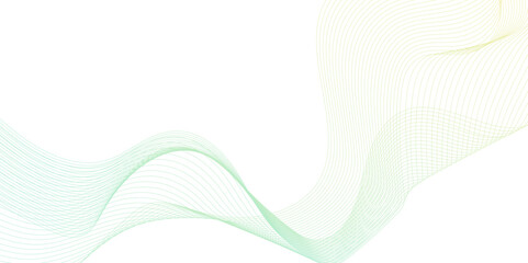 Dynamic curved flowing lines abstract background, technology and sound wave pattern background, Geometrical and business and technology concept blend line abstract grey wave on white background.