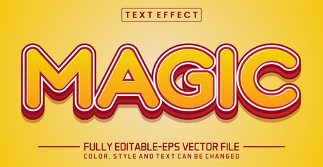 Poster - Magic font Text effect editable