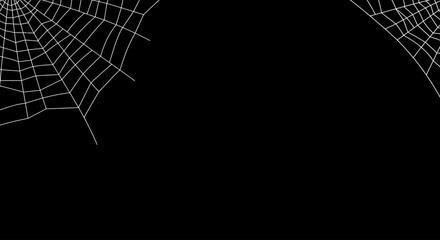 cobweb, spider web, intricate patterns, dark background, shadows, mysterious, eerie, ethereal, detailed textures, high contrast, gothic, haunting