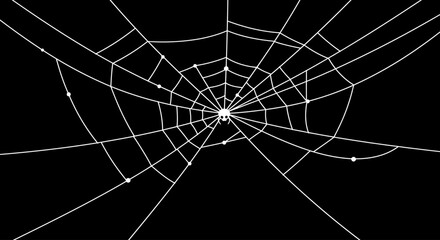 cobweb, spider web, intricate patterns, dark background, shadows, mysterious, eerie, ethereal, detailed textures, high contrast, gothic, haunting