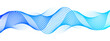 © Sanatçi - Abstract digital composition with smooth, flowing waveforms blue lines. Overlapping sine-wave patterns. Sense of motion, lightness, and digital fluidity. Gradient varies modern technological aesthetic