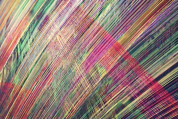 Poster - Abstract colorful lines diagonal art background