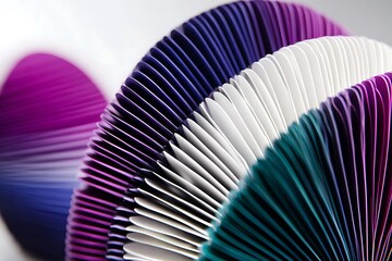 Poster - Abstract circles with vibrant color palette