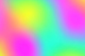 Poster - Vibrant abstract blend of colors