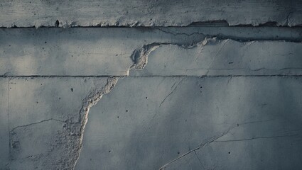 Poster - Grunge Concrete Surface with Textured Stone and Marble Elements