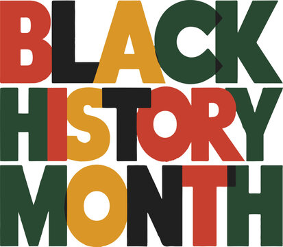a logo for Black History Month