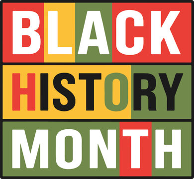 a logo for Black History Month