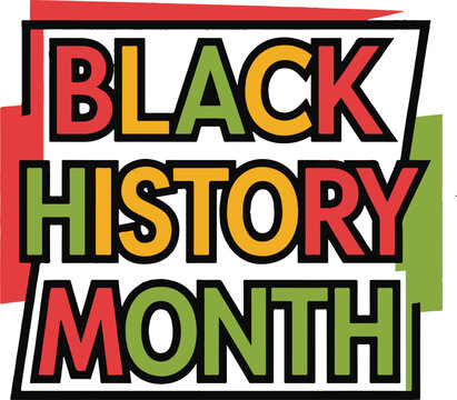 a logo for Black History Month