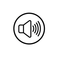 Fototapete - Speaker Sound Set Icon Illustration