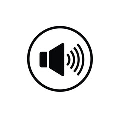 Fototapete - Speaker Sound Set Icon Illustration