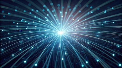 Poster - Light Particles in Motion with Gigapixel Detail and Standard Quality