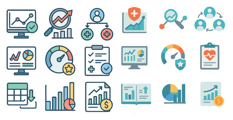 Poster - Analytics and performance metrics for business strategy and data analysis