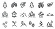 © Svitlana - Forest and nature icons for outdoor design projects