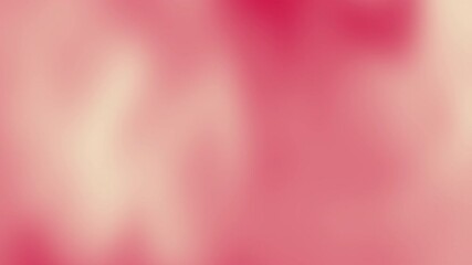 Poster - A soft abstract background with blended pink, cream, and red tones creating a gentle, dreamy effect, Abstract texture Gradient motion Background animation.