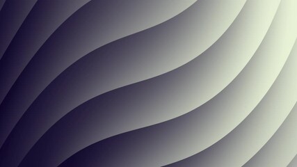 Poster - Curved, wavy lines in gradient shades create an abstract and modern flowing pattern, Abstract texture Gradient motion Background animation.