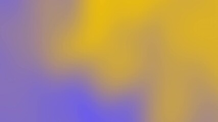 Poster - A smooth, colorful gradient blending shades of yellow and purple in an abstract background, Abstract texture Gradient motion Background animation.