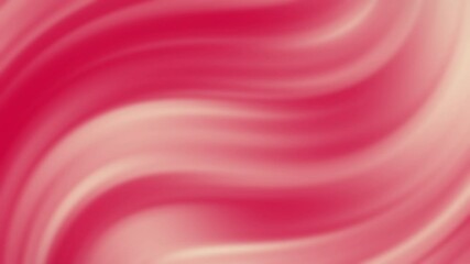 Poster - soft pink and cream abstract waves blend smoothly for a gentle, calming background effect, abstract 