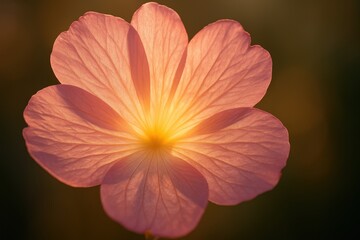 Aufkleber - single flower in focus with soft blurred background of other flowers.