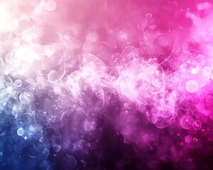 Aufkleber - Abstract vibrant smoke and light design