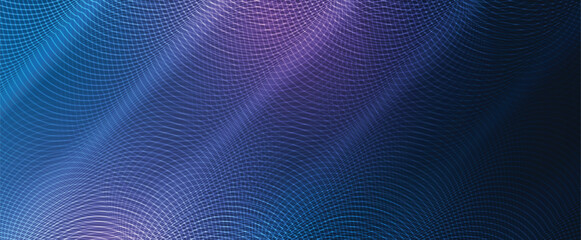 Poster - Abstract high technology and science blue background